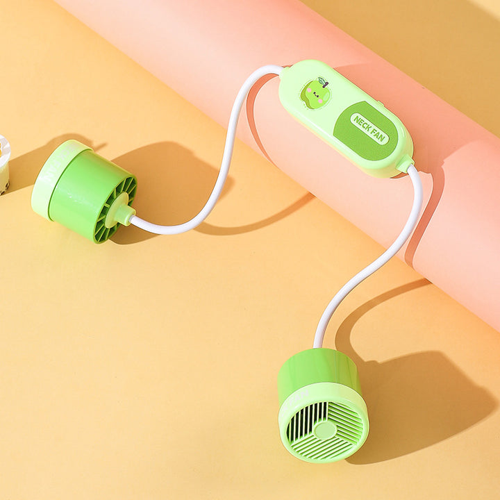 Unisex Portable Neck Fan with Eco-Friendly Technology Bowlift