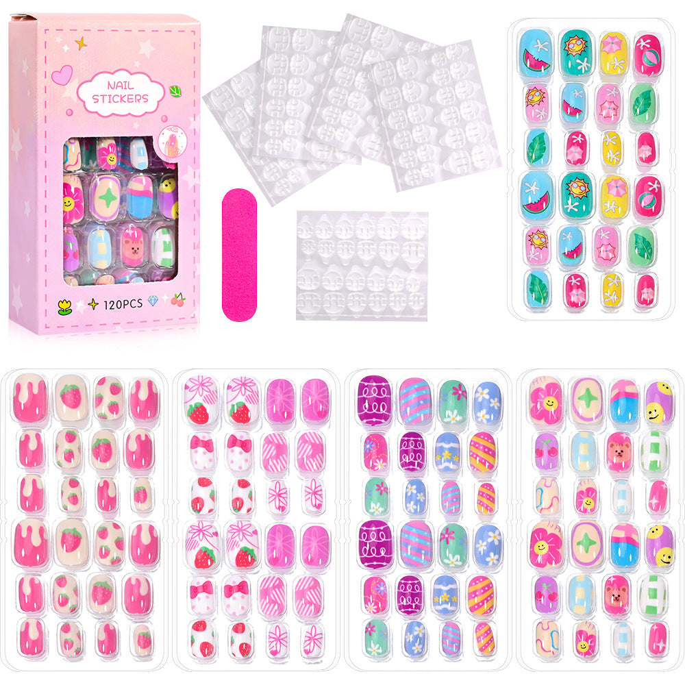 Creative Cartoon Nail Art Sticker Set Bowlift