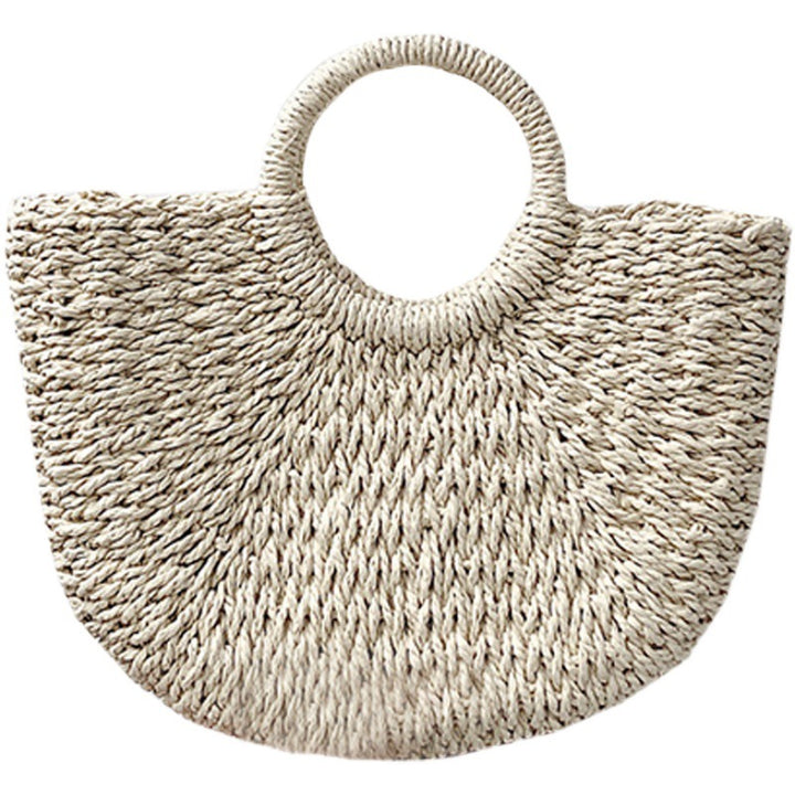 Beach bag made of hand-woven natural material Bowlift