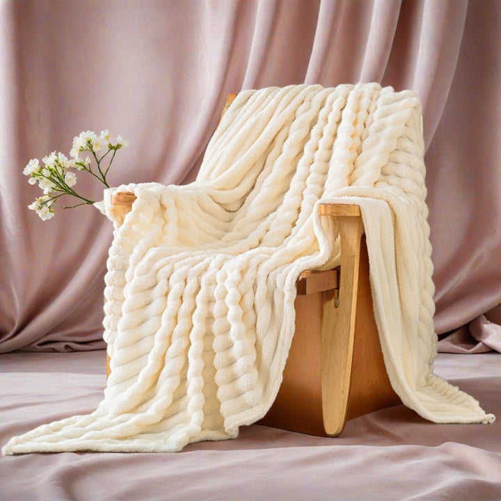 Women Luxury Fleece Blanket Bowlift
