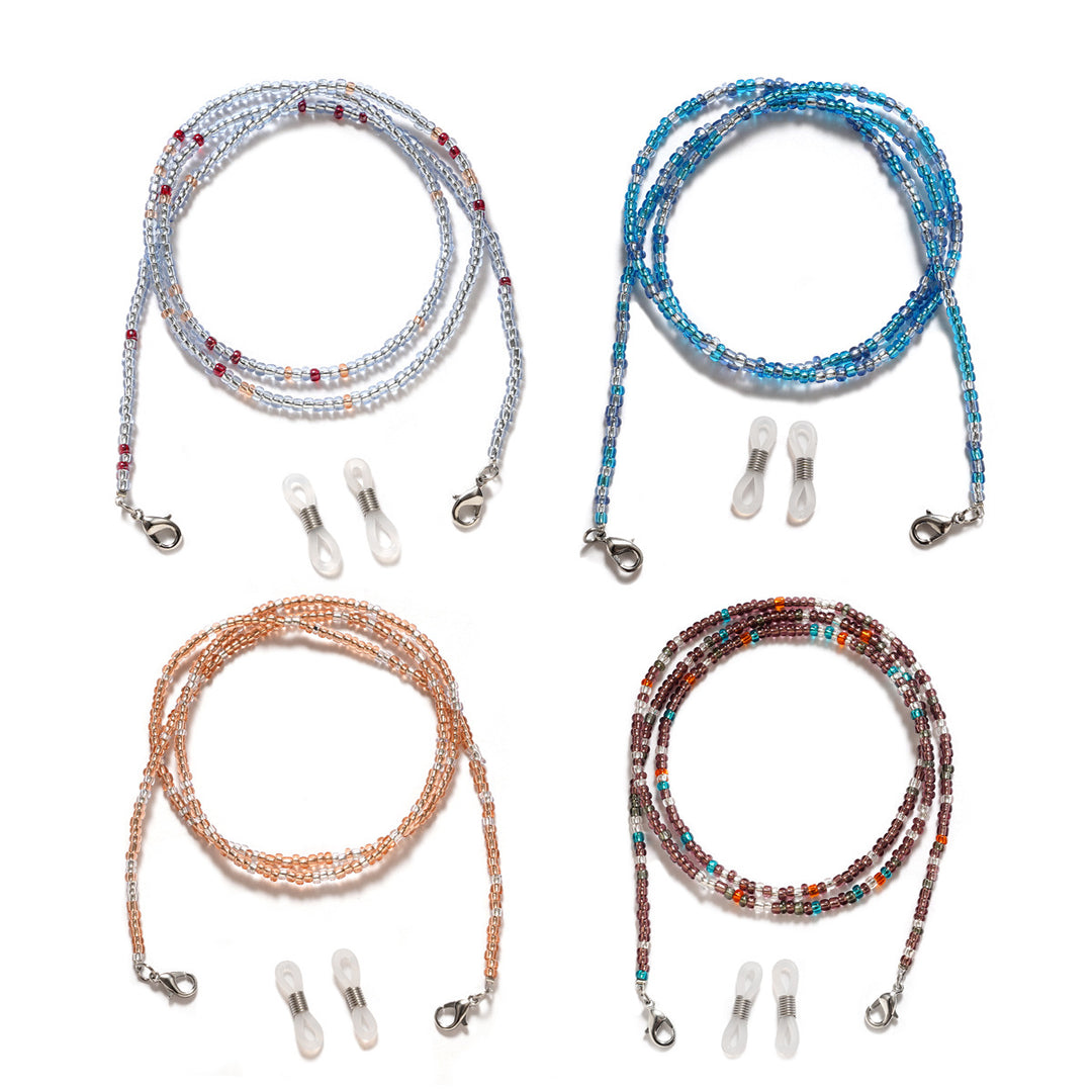 Decorative Beaded Eyewear Chain Bowlift