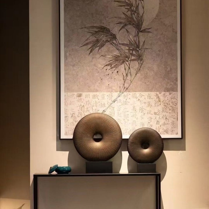 Decorative Modern Leaf Sculpture