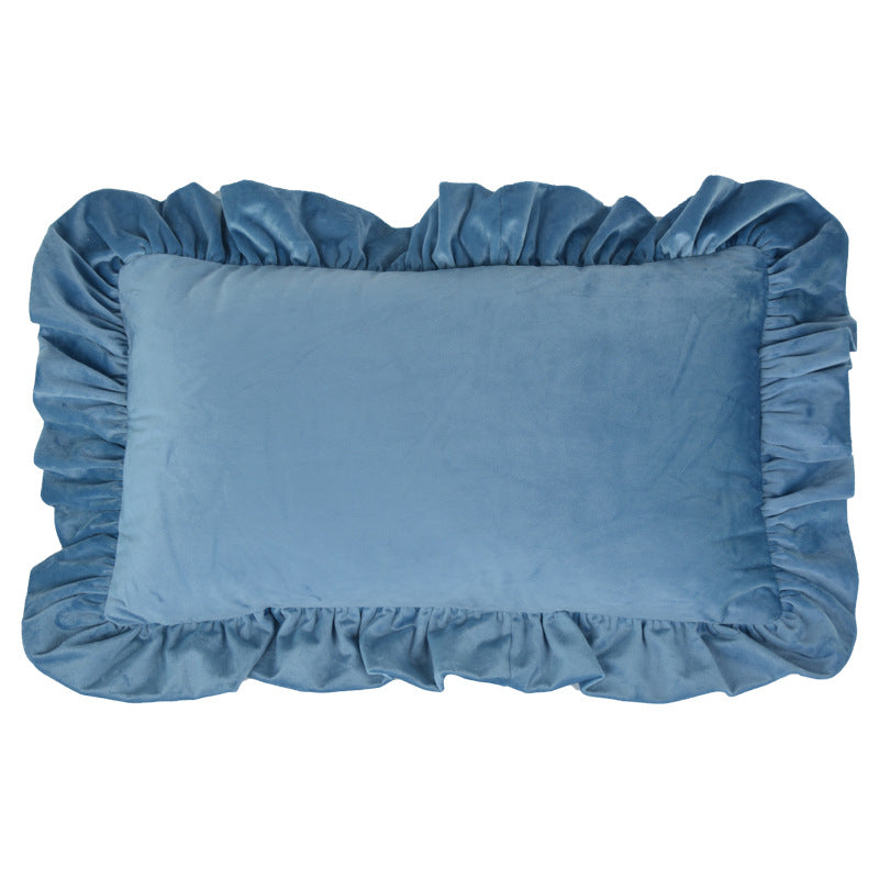 Luxury Ruffle Decorative Pillow