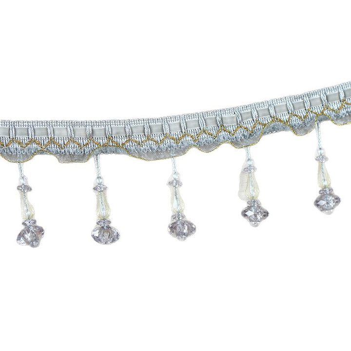 Decorative lace trim with pearls Bowlift