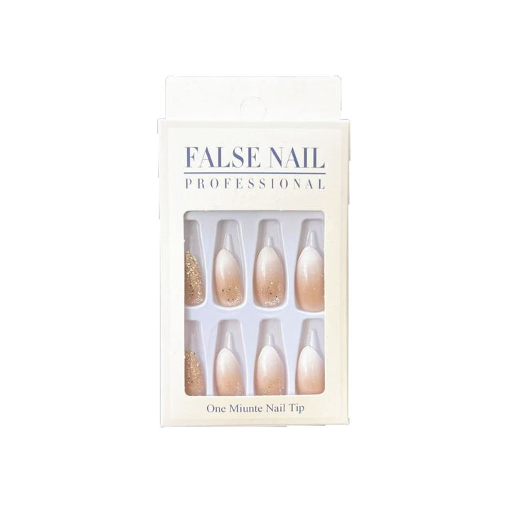Elegant artificial nails with glitter accents and modern designs Bowlift