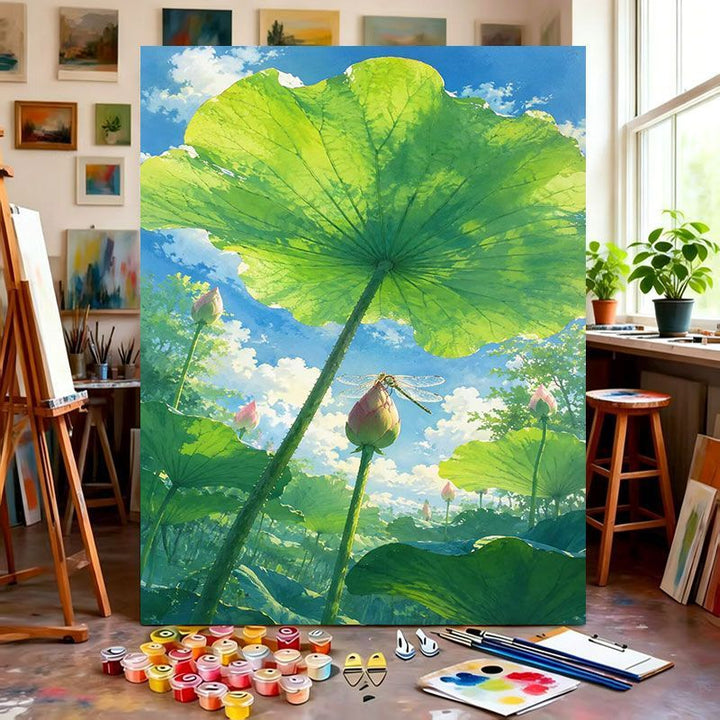 Nature-Themed Canvas Art Print Bowlift