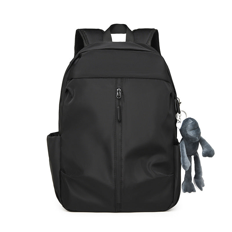 Multifunctional Backpack with Animal Pendant Bowlift
