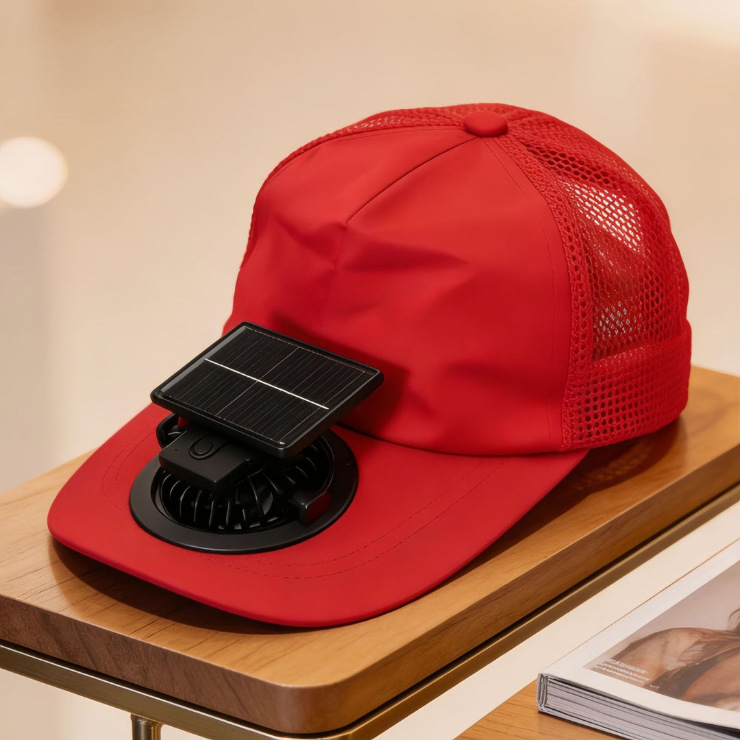Women's Cooling Cap with Integrated Fan Bowlift