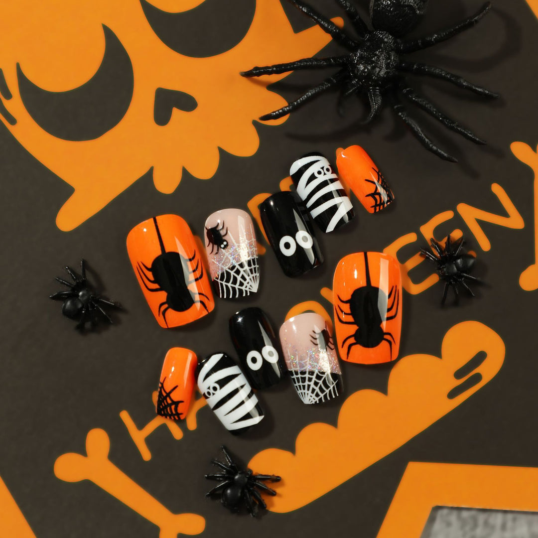 Creative Halloween Nail Art Bowlift