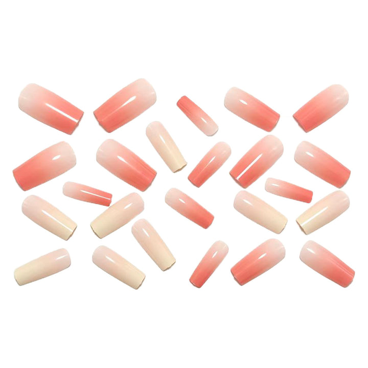 Luxurious artificial nails with elegant ombre effect Bowlift
