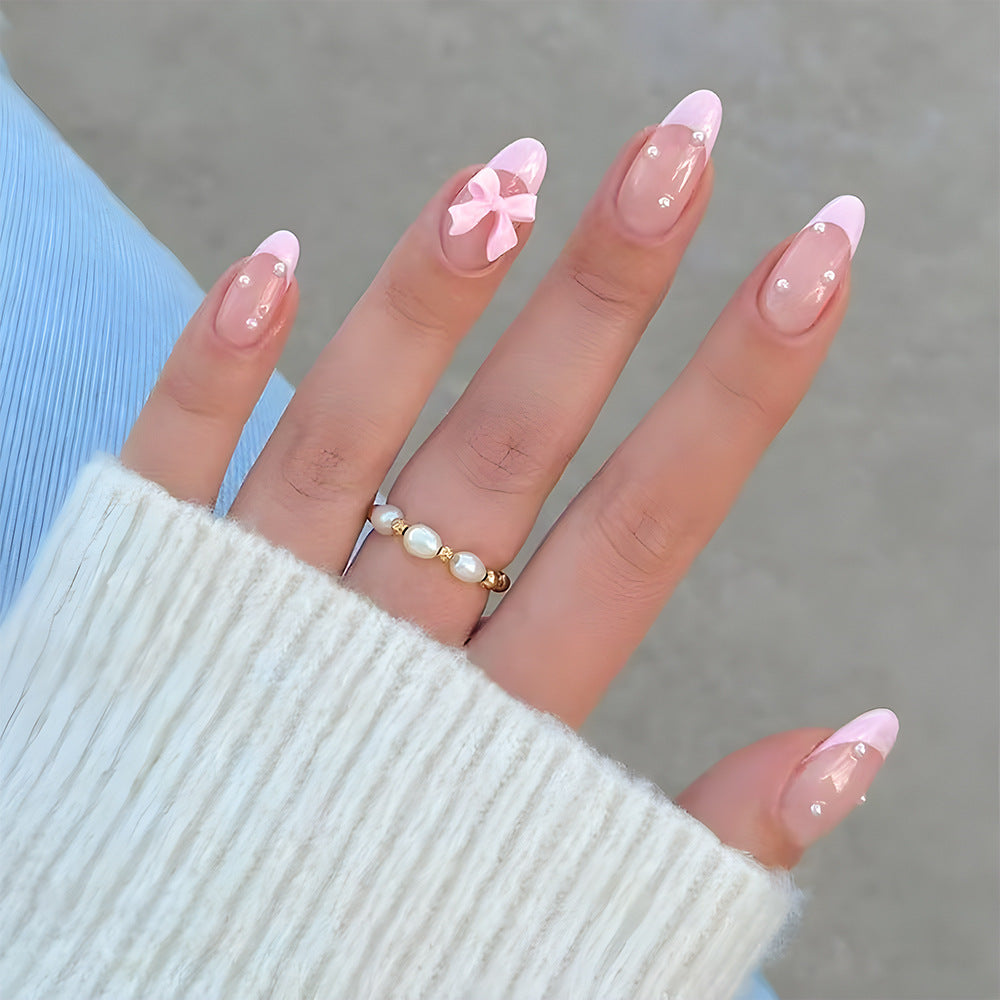Decorative Press-On Nail Art Bowlift