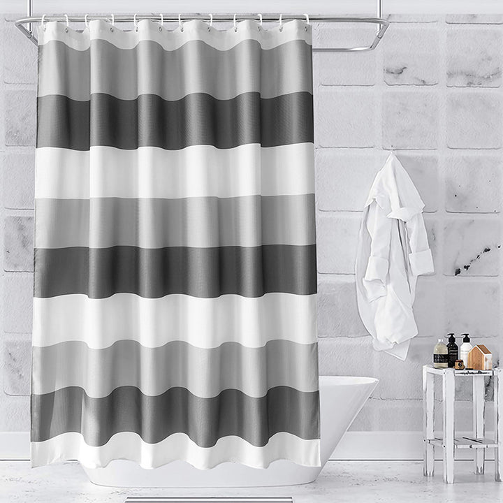 Decorative Bathroom Shower Curtain Bowlift