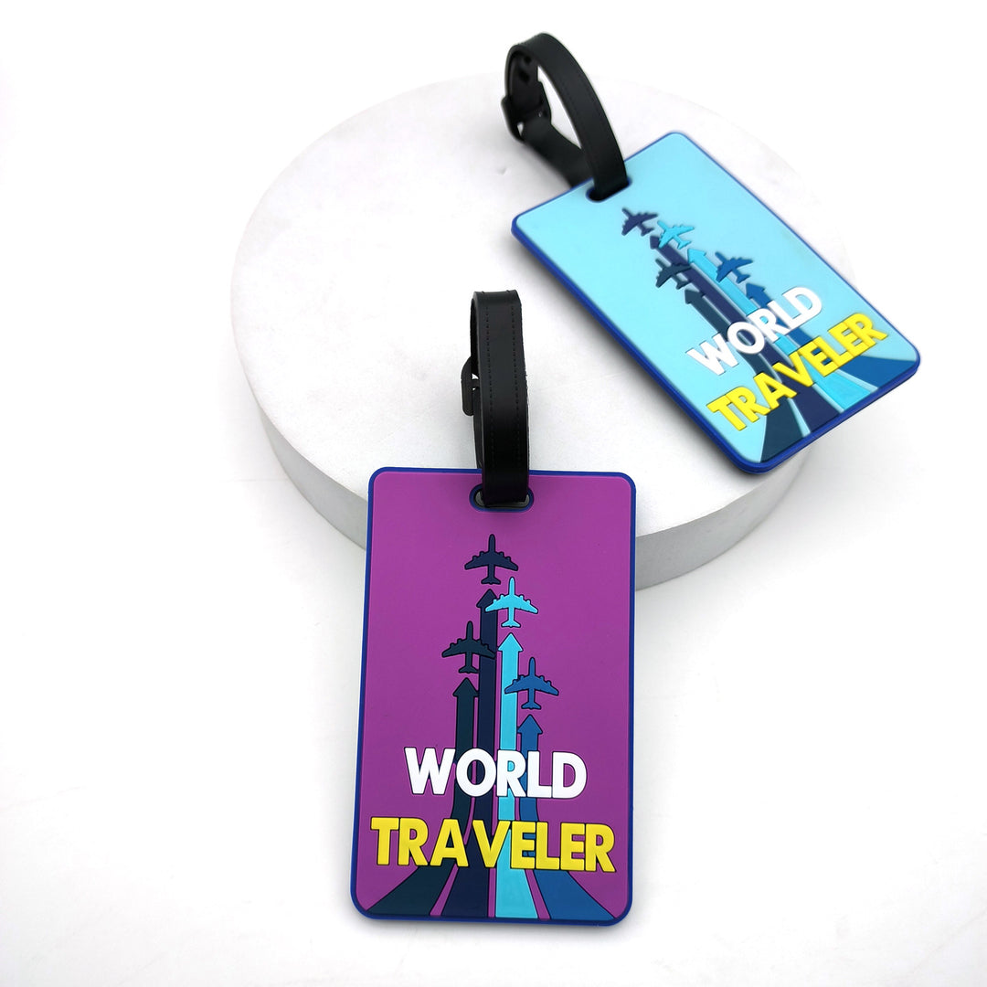 Travel-Themed Luggage Tag Bowlift