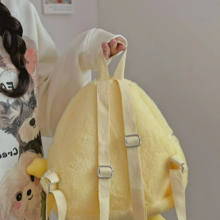 Plush backpack with cheerful design Bowlift