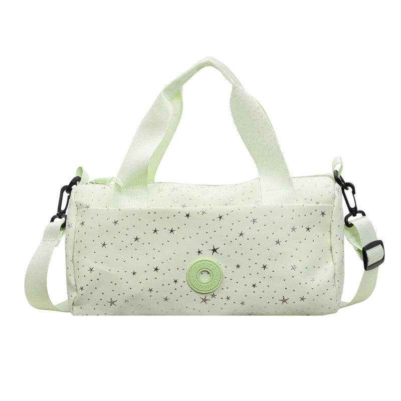Stylish Star-Patterned Sports Duffle