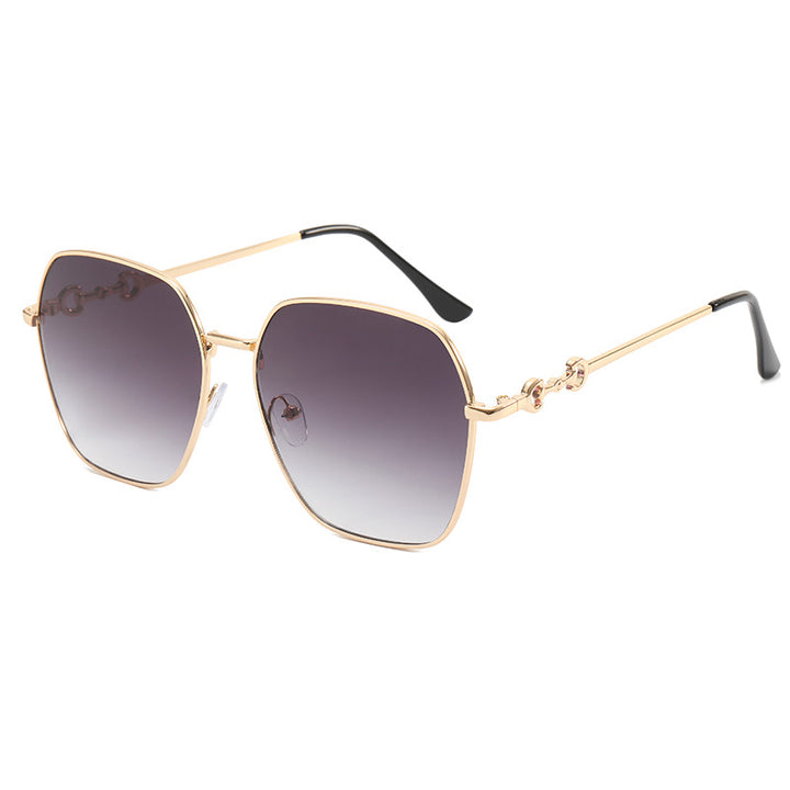 Women's geometric oversized sunglasses Bowlift