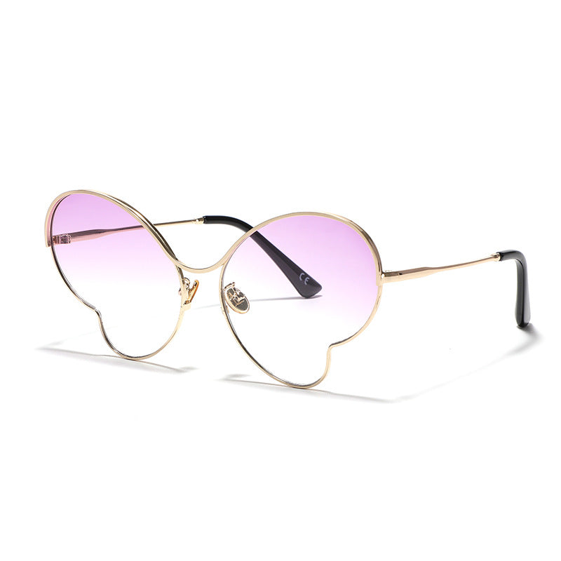 Women extravagantly designed butterfly sunglasses Bowlift