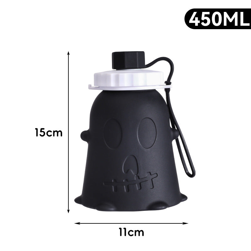 Women Creative Silicone Water Bottle Bowlift