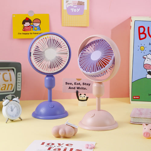 Unisex table fan with adjustable tilt Bowlift