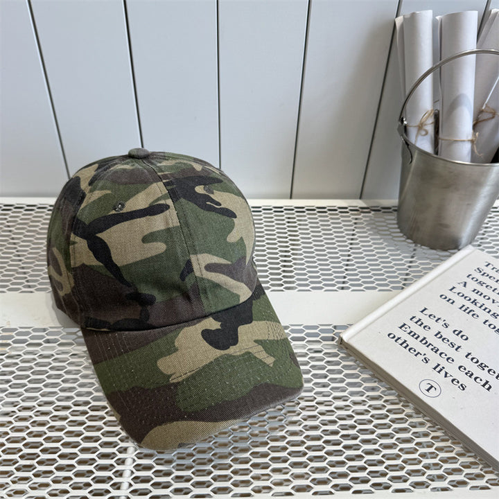 Men's Casual Camouflage Baseball Cap Bowlift