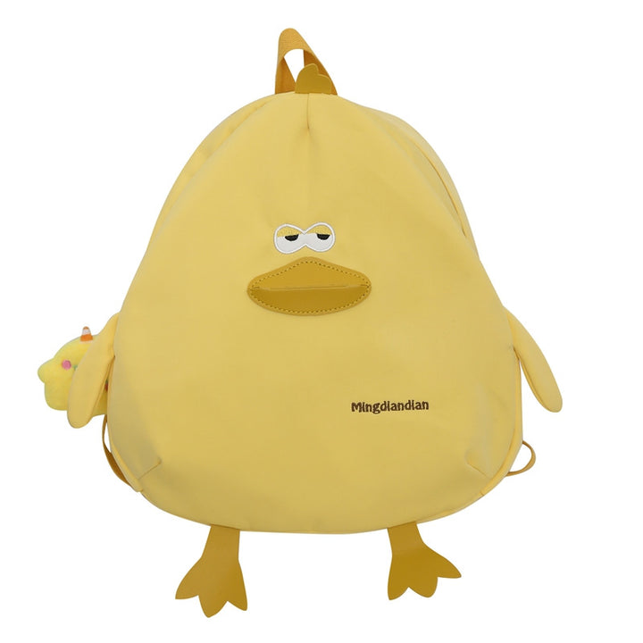 Cartoon Duck-Shaped School Backpack Bowlift