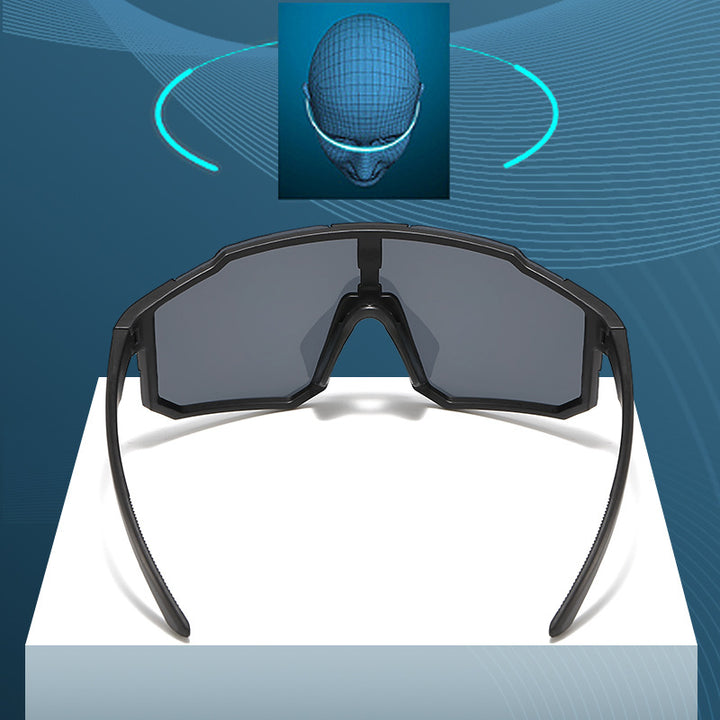 Sporty Wraparound Sunglasses Bowlift