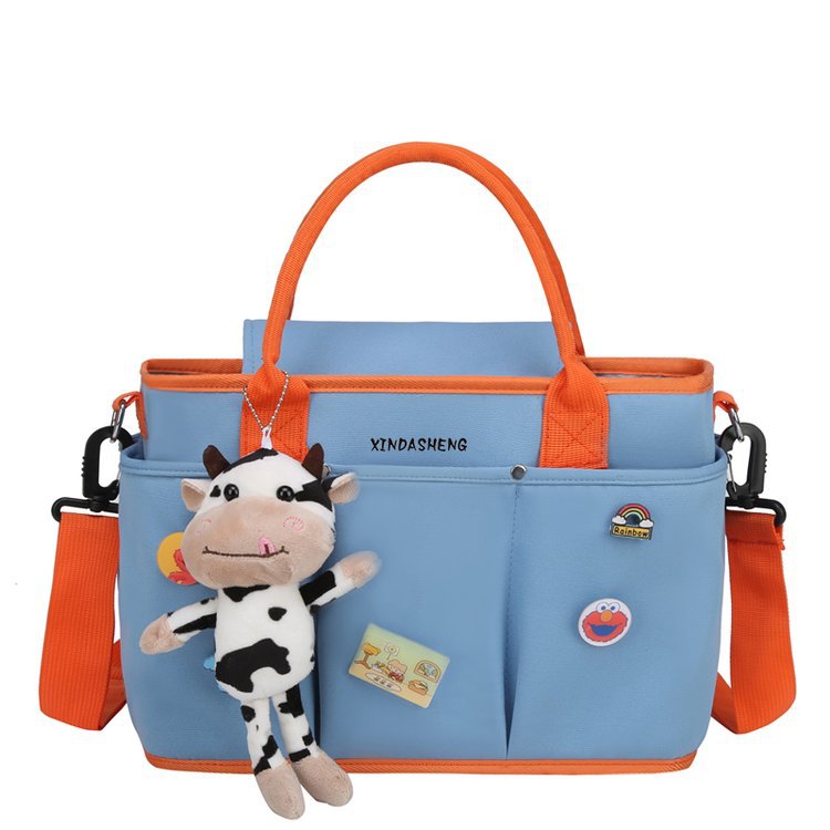 Fun-Themed Multi-Pocket Tote Bag Bowlift