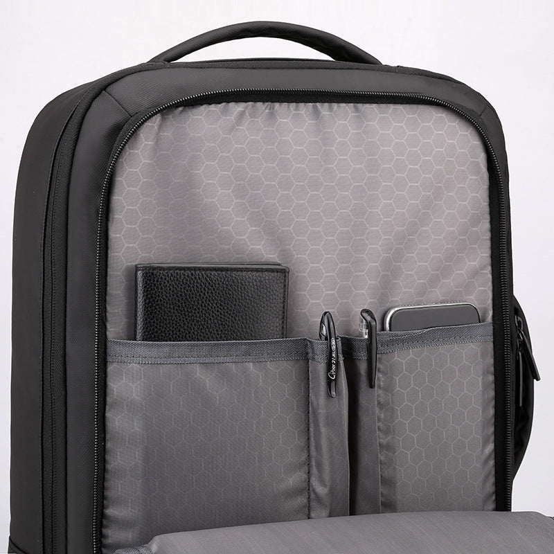 Padded Laptop Backpack with High-Functional Storage Bowlift