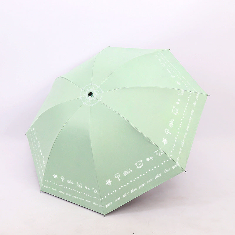 Ladies lightweight and portable umbrella Bowlift