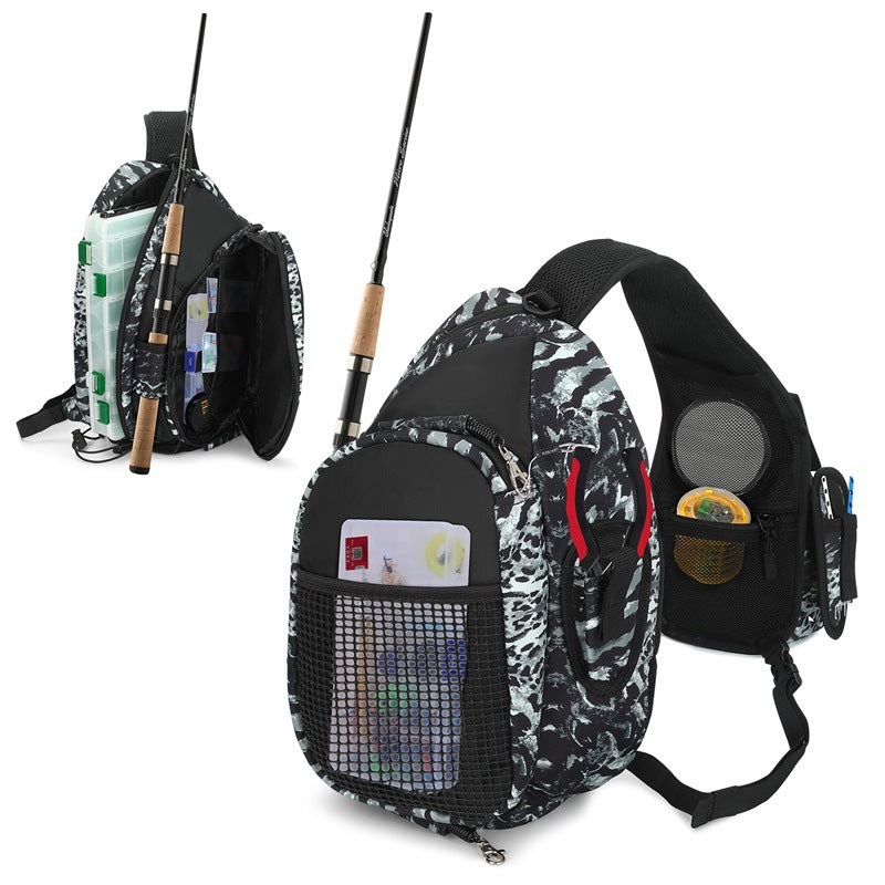 Sports Fishing Sling Backpack Bowlift