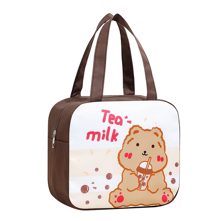 Cute Animal-Themed Insulated Lunch Bag