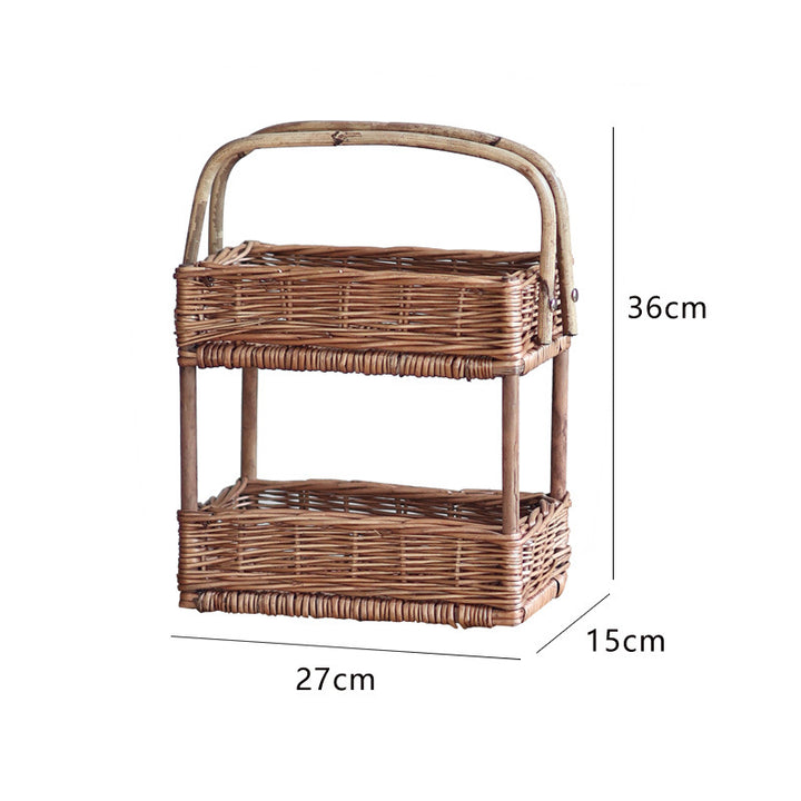 Practical storage basket with handle Bowlift