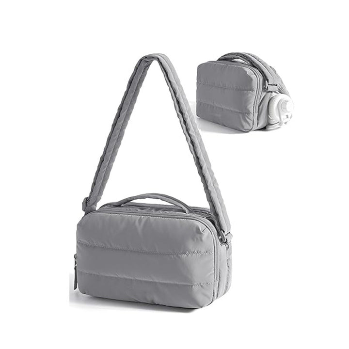 Multifunctional shoulder bag with separate compartment for personal items Bowlift