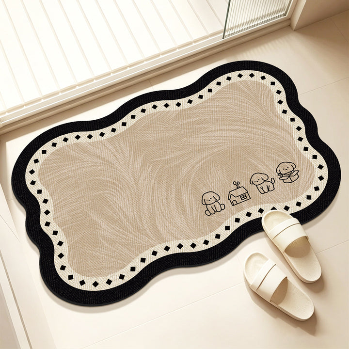 Decorative Bath Mat Bowlift
