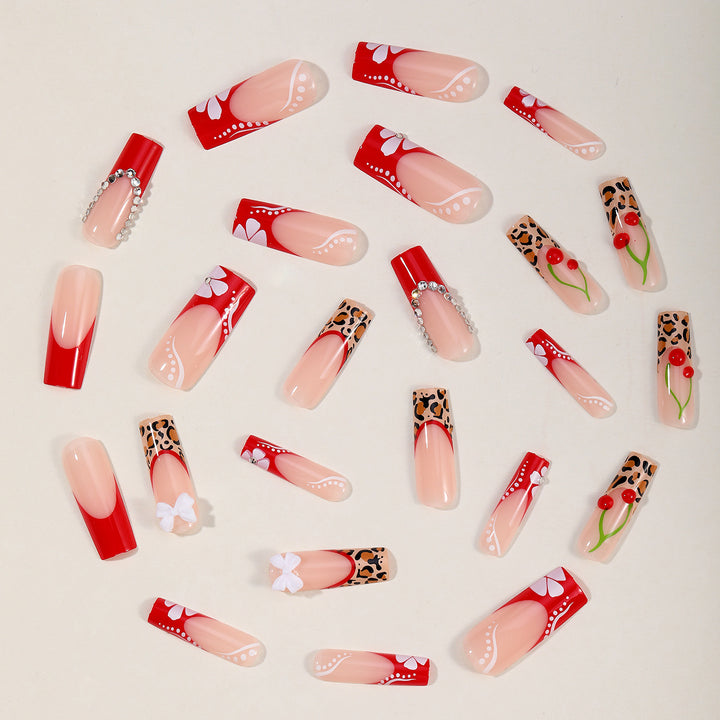 Decorative Stiletto Nail Art Bowlift