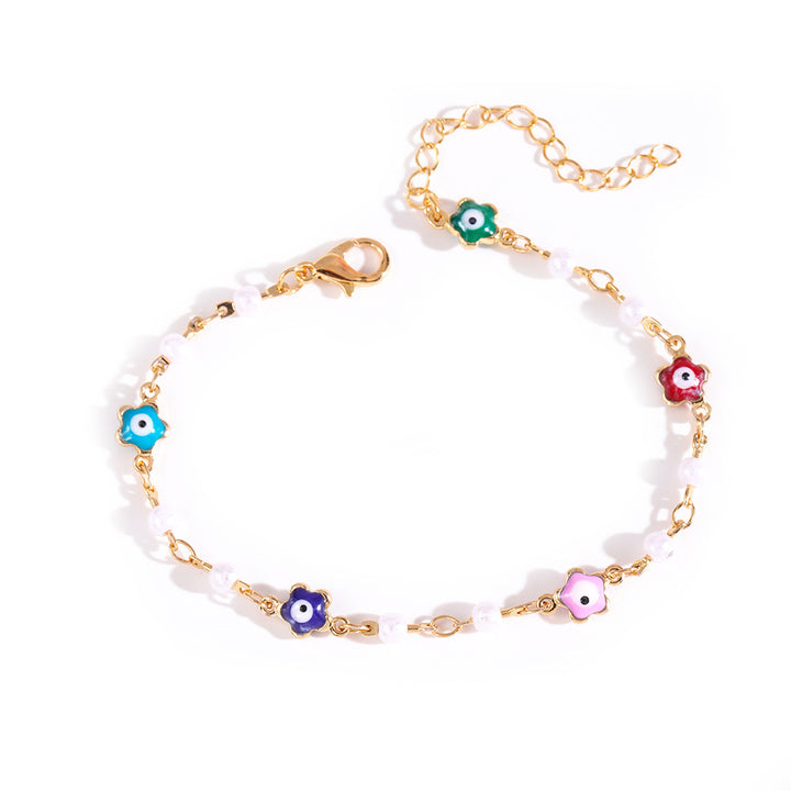Colorful Charm Ankle Bracelet Bowlift