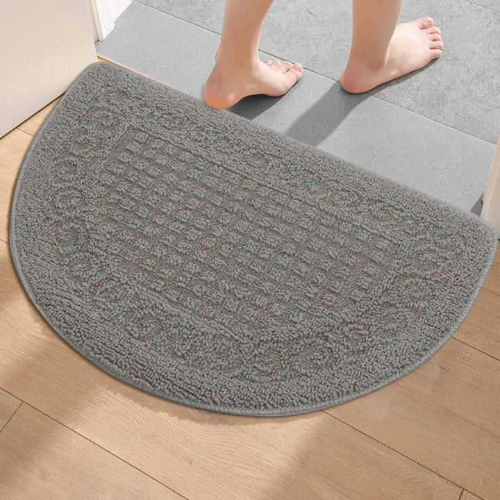 Decorative Half-Moon Shower Mat Bowlift