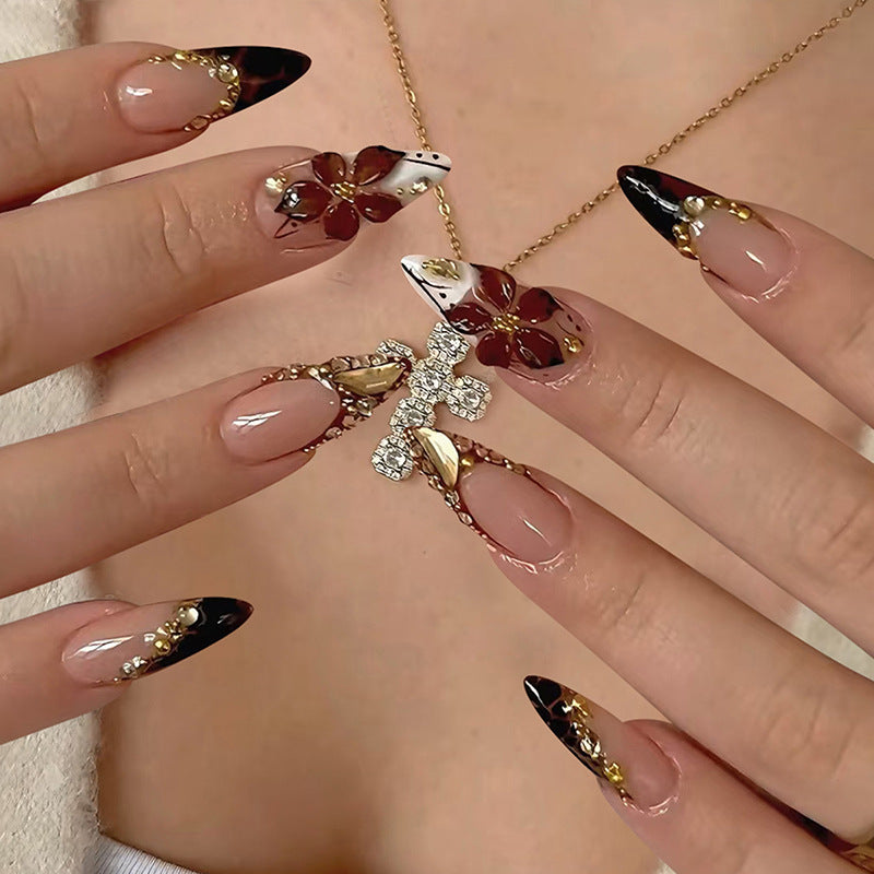 Premium Decorative Press-On Nails Bowlift