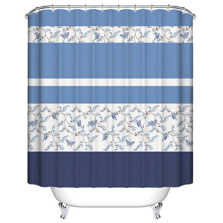 Decorative Shower Curtain Bowlift