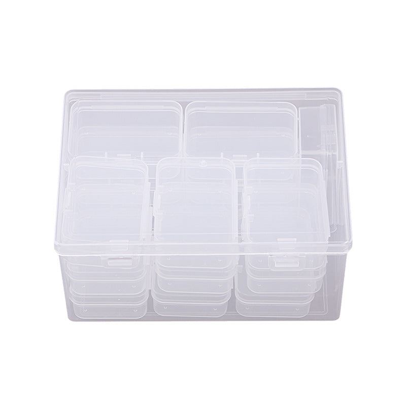 Multi-Purpose Transparent Compartment Organizing Box Bowlift