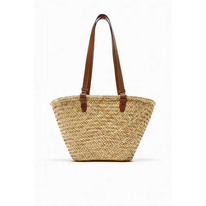 Elegant Braided Beach Bag Bowlift