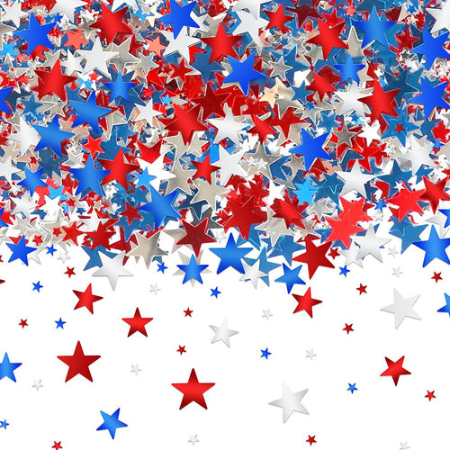 Unisex nan decorative star confetti made of high-quality metallic foil in mixed shapes and sizes Bowlift