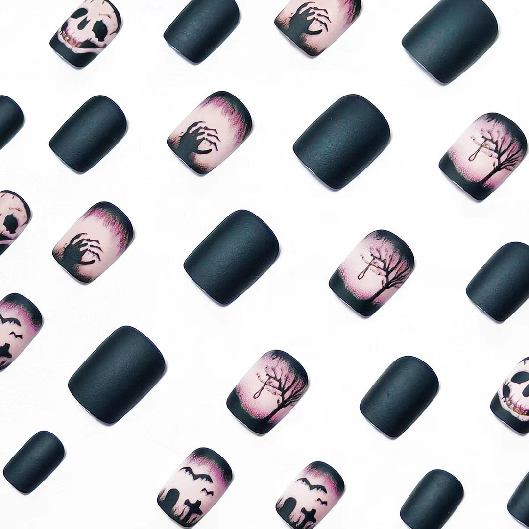 Halloween-Inspired Nail Art Bowlift