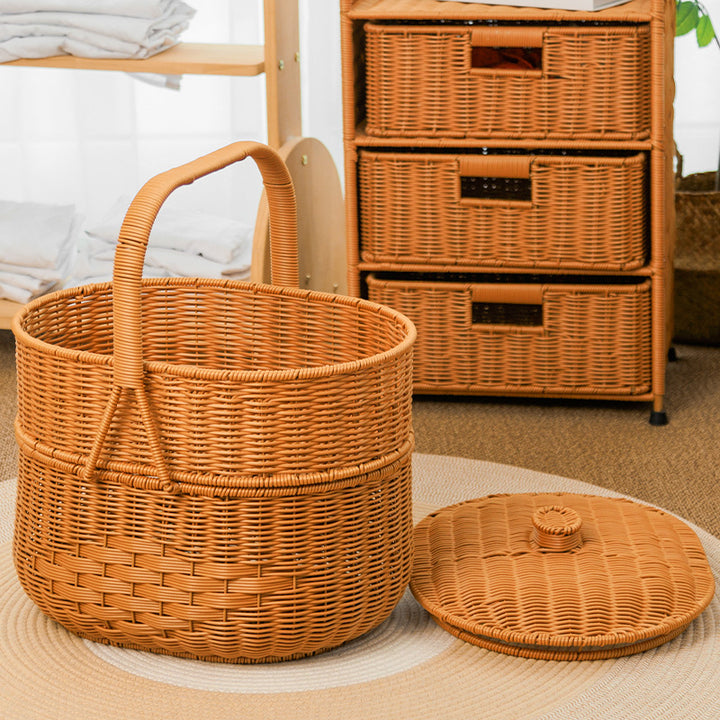 Large Woven Storage Basket Bowlift
