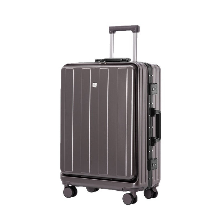 Unisex Lightweight Expandable Hard-Shell Travel Suitcase Bowlift