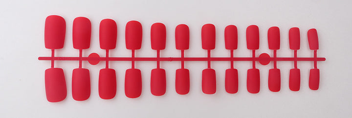 Matte Finish Long Stiletto Press-On Nails Bowlift