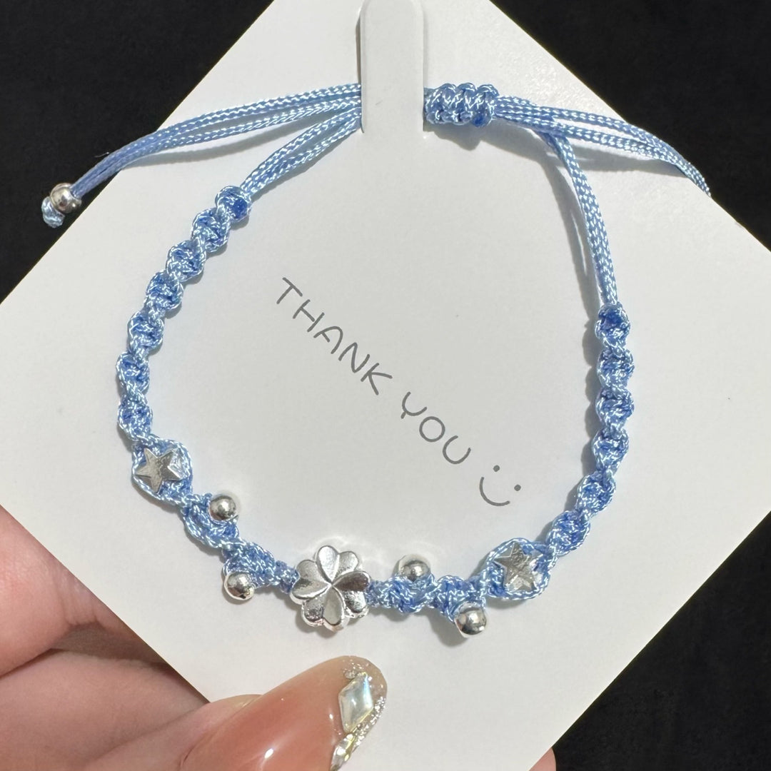 Adjustable Knotted Charm Bracelet Bowlift