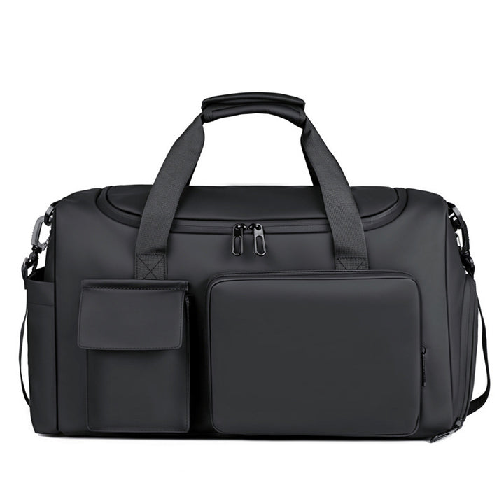 Men's Multifunctional Sports Travel Bag with Innovative Compartment Structure Bowlift