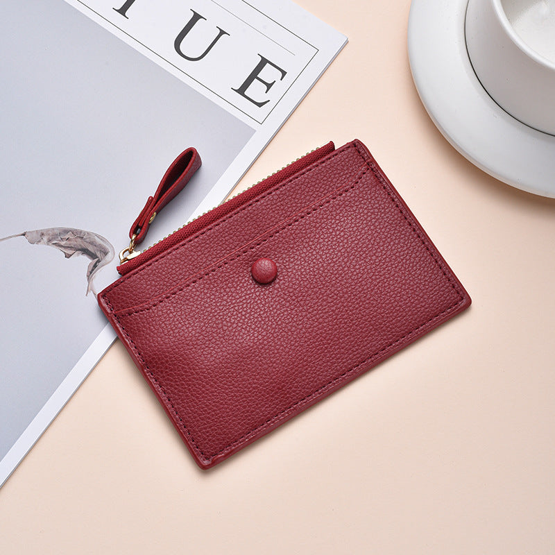 Premium Leather Cardholder Bowlift
