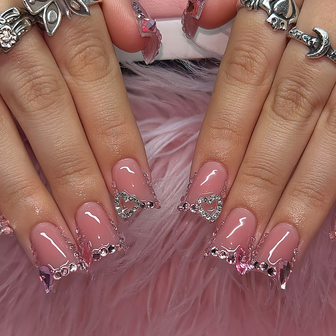 Glamorous 3D Nail Art Bowlift